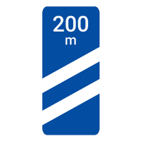 خروجی از آزاد راه 200 متر
